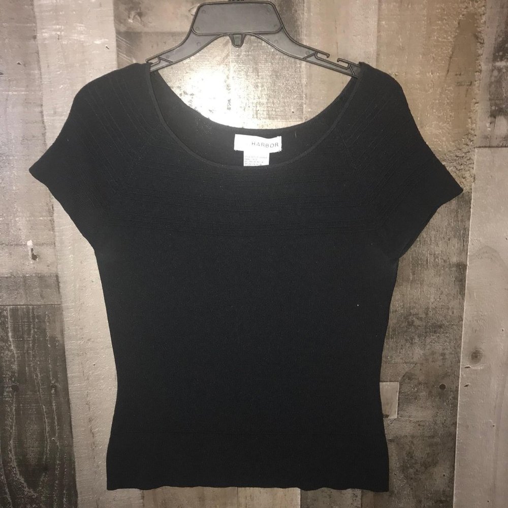 Women’s Sag Harbor Small Black TShirt